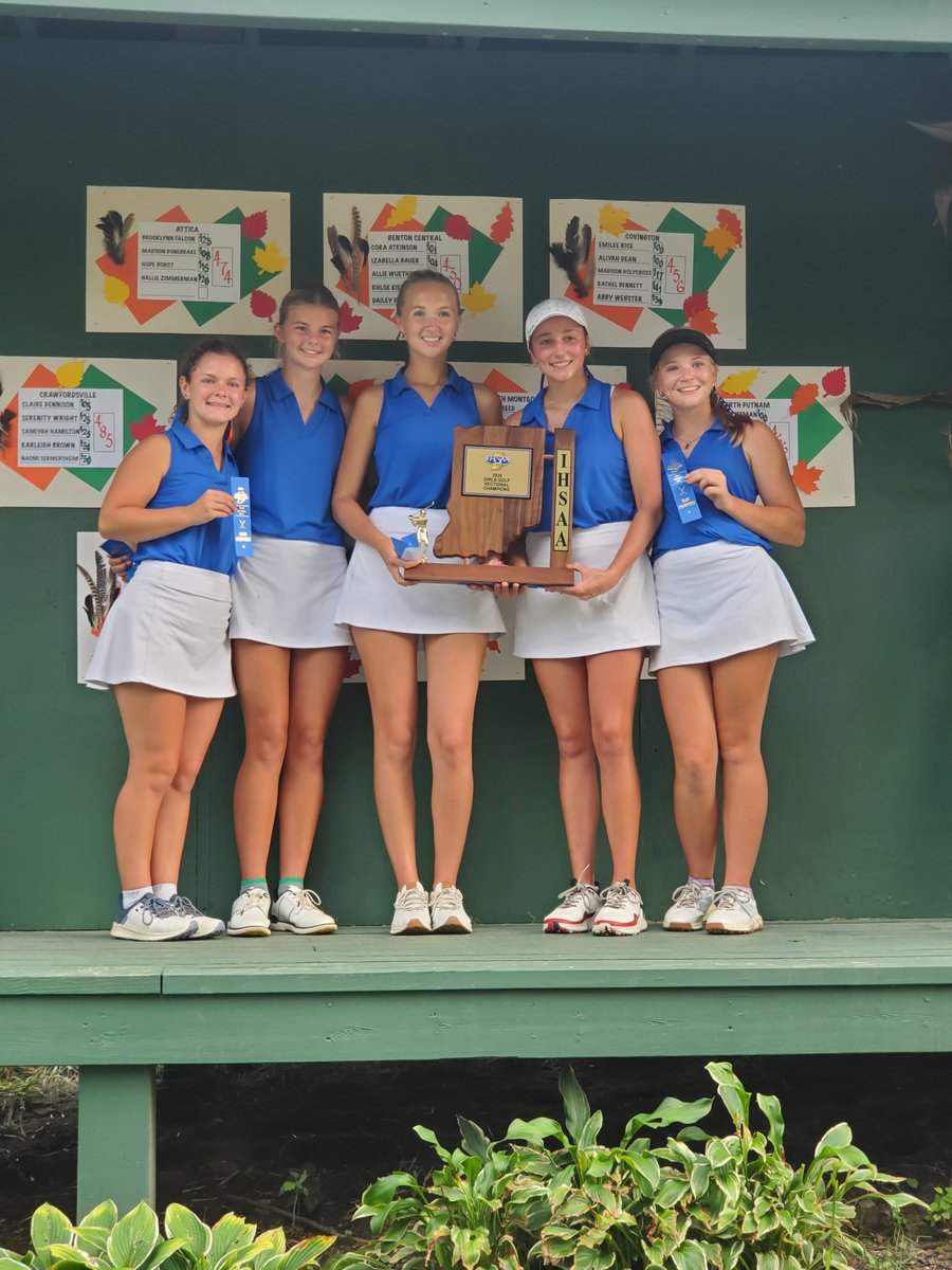 WeboGirlsGolf's tweet photo. 🚨Sectional Champions 🚨

Webo makes it 4 years in a row as Sectional Champions! Scores as followed:

Ally Lewis 73
Jada Scott 90
Lexi Gregg 93
Ainsley Thompson 97
Rylee Pelley 102 https://t.co/g4ml5HJwOU