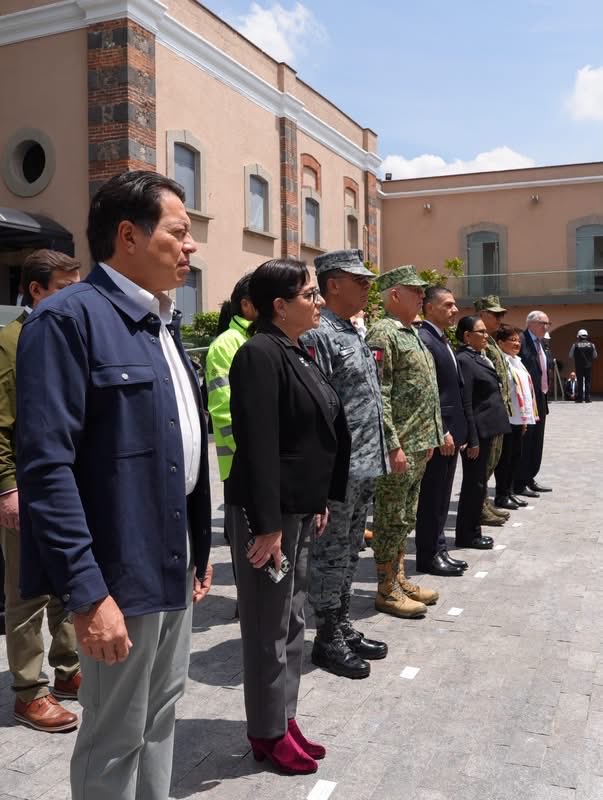 ErnestinaGodoy_'s tweet photo. Hoy participé en el Ejercicio de Gabinete del Comité Nacional de Emergencias, en el marco del #SegundoSimulacroNacional2026. Evaluar nuestra capacidad de reacción es un deber cívico y de seguridad nacional que nos convoca a todas y todos. 🚨🇲🇽 https://t.co/xmTYj5L7xp
