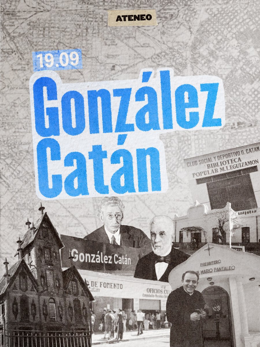 AteneoNKMatanza's tweet photo. ¡Feliz aniversario González Catán!
Si bien un 3 de abril de 1910 se produjo el primer loteo de tierras para la futura estación de ferrocarriles y esta fecha es considerada como fundacional, lo cierto es que fue declarada Ciudad un día como hoy pero de 1974 bajo Ley provincial. https://t.co/h3ZZGL7nw7