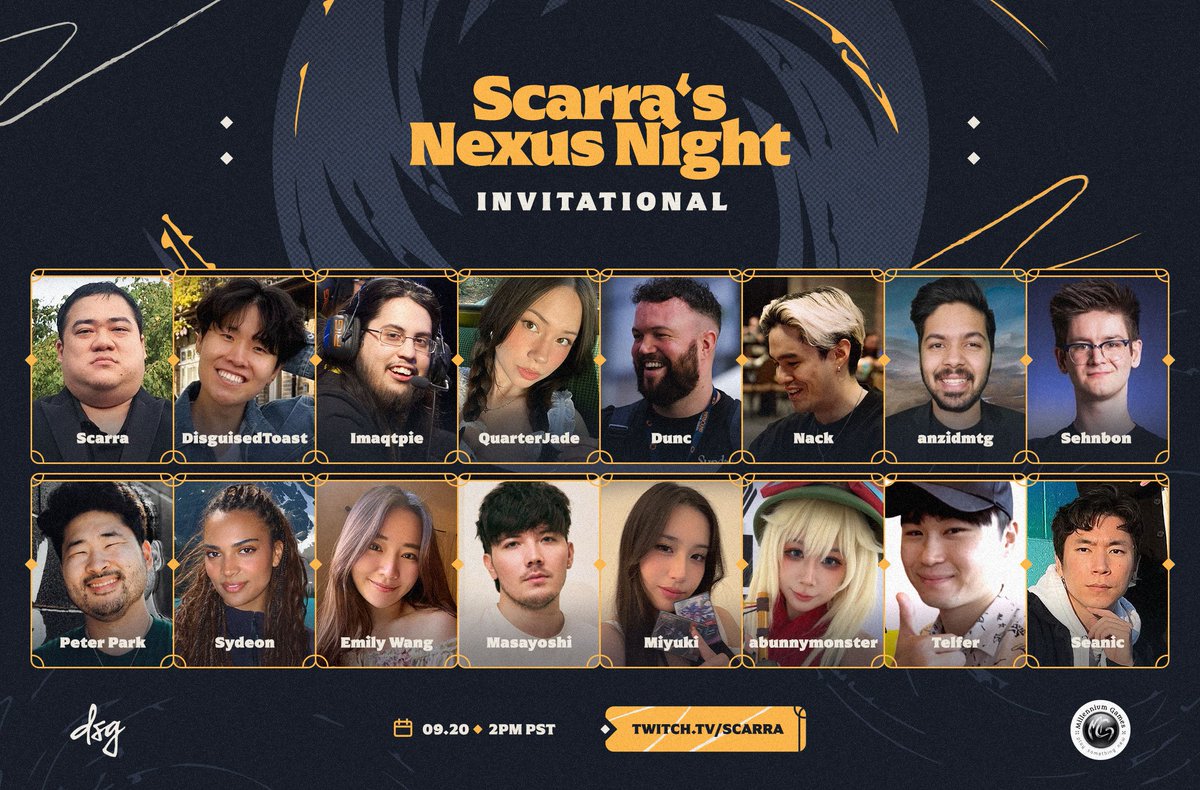 scarra's tweet photo. Announcing a 16 man online nexus night 

3 rounds bo3 riftbound

See you guys tmr at 2pm pst https://t.co/pvsRey1NJg