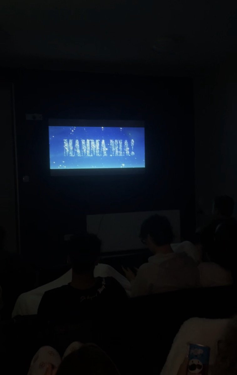 ChcCymraeg's tweet photo. Nos Sadwrn - Mamma Mia for Noson Ffilm🎬🍿🎤 https://t.co/LyPNgNIlFW