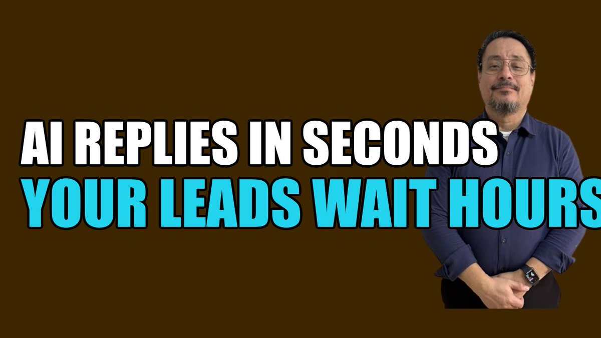 Peterpanusa's tweet photo. AI replies in seconds. Your leads wait hours.

Every week.

→ Form-fill at 9 AM. Reply at 4 PM. They're at competitor by lunch.
→ Demo request Friday. Reply Monday. They've booked someone else.
→ Pricing question at midnight. Reply at 8 AM next day.

Every hour of delay is a discount you're giving your competitor.

The piece most owners miss is that this isn't a people problem — it's a workflow problem.

Agentic AI doesn't replace your team. It takes the four-second task and runs it at 2am while your people do the four-hour thinking that actually grows the business.

What's already shipping right now as the actual tool — not the demo:

→ AI agents that reply in 90 seconds, 24/7
→ AI agents that qualify the lead while you sleep
→ AI agents that book the call straight to your calendar
→ AI agents that hand you a warm lead, ready to close

The bridge isn't complicated — just unglamorous:

→ Pick ONE workflow your team hates
→ Find the AI agent that owns it
→ Let it run for 30 days
→ Measure the hours back

What's the longest a lead has waited for your reply?