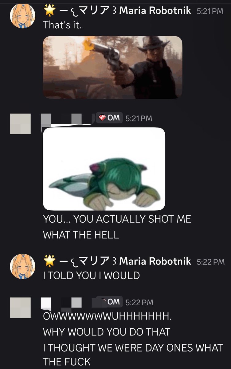 SeedrianGirl's tweet photo. OH GAIA SHE SHOT ME. SHE ACTUALLY SHOT ME. https://t.co/3FUYFMAus3