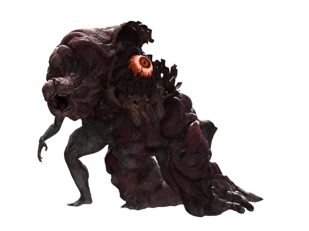 mr_dinobutt's tweet photo. It's cuz it's the G-Virus! We never got to see it's full potential cuz we only got G-Birkin, G-Creature and G-Young in RE2. https://t.co/dhZalyqzPS
