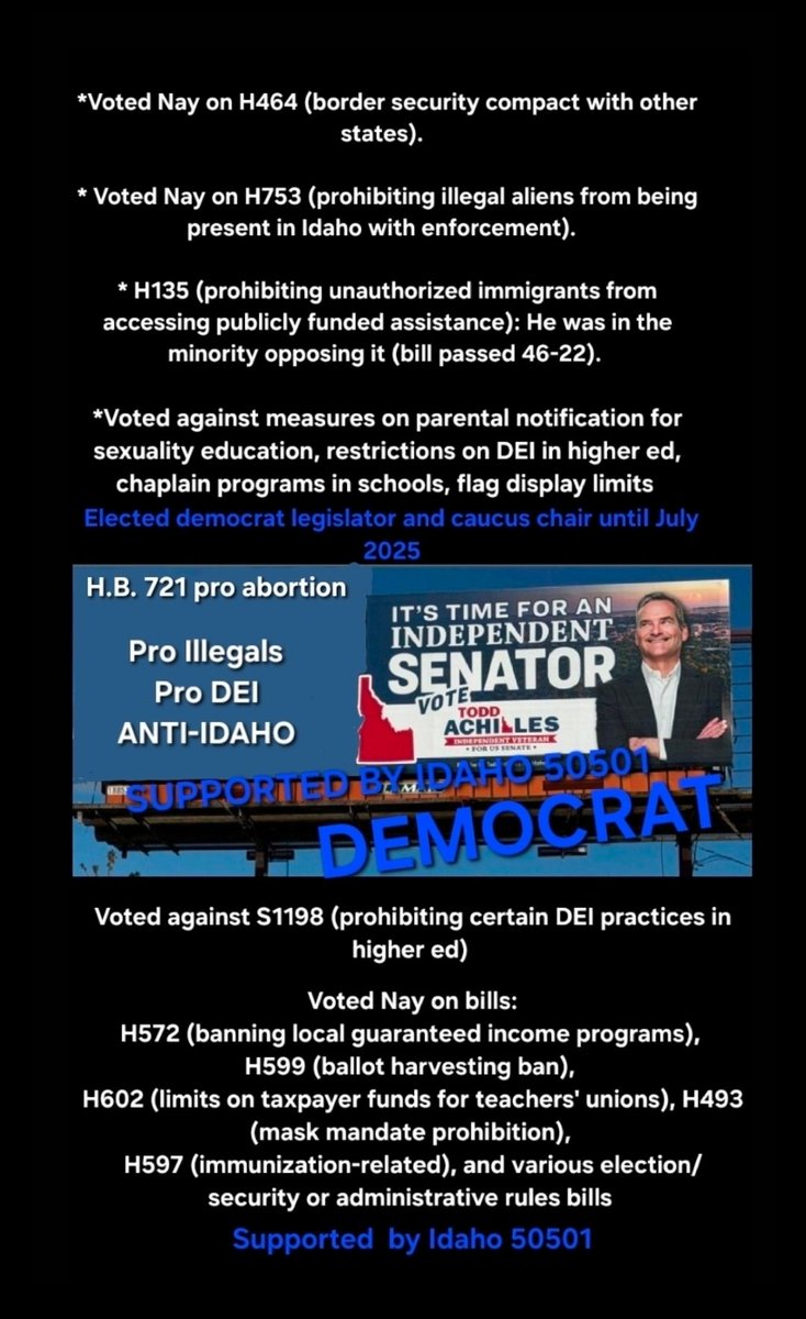 2AJosh208's tweet photo. @Achilles4Idaho So what's the plan from the FAAAR left liberals? The party of raising taxes and freebies???

What you got Toddy? https://t.co/H71lnMPeqW