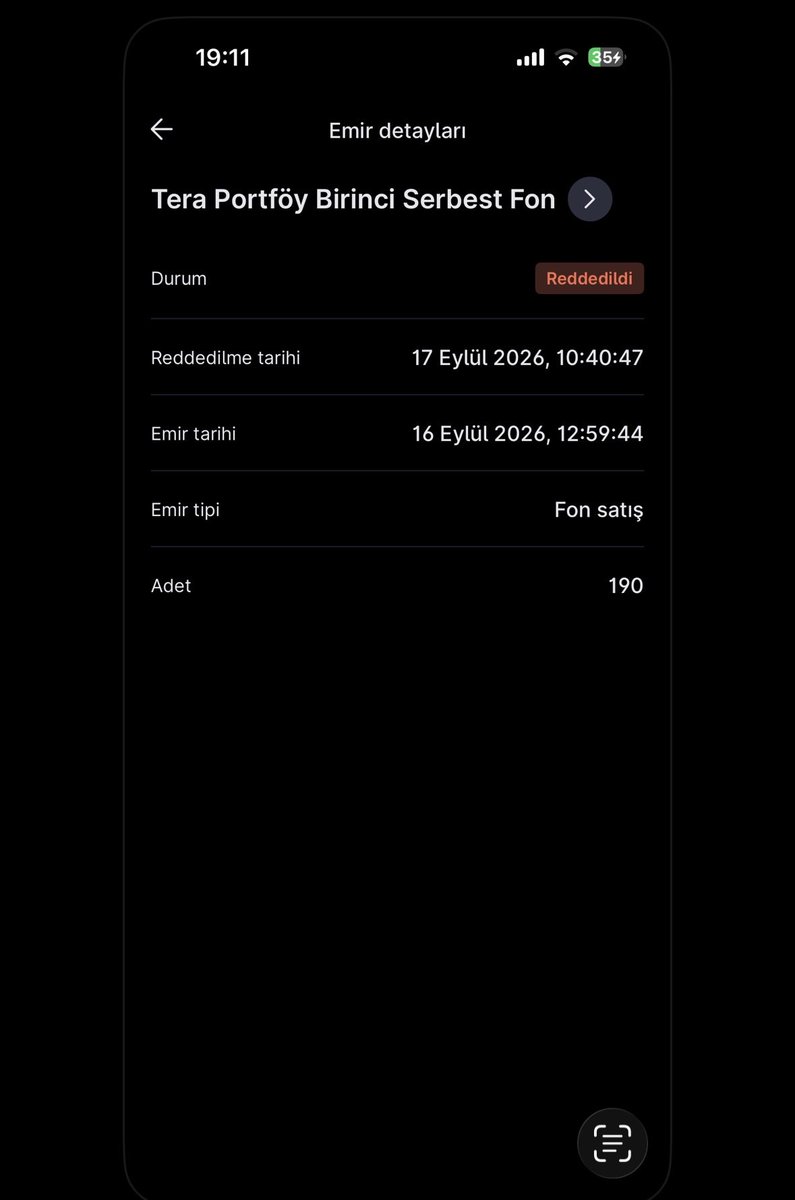 yigithantkt's tweet photo. @FonMagdur @getmidas  Aracı kurum olarak senin operasyonel görevin valör saatinden önce 16.09.2026 12.59 da gönderdiğim TLY satış emrini bir sonraki gün olan 17.09.2026 10.40 da mı göndermektir?
16.09.2026 12.56 da gönderdiğim THF satış emrimi tefasa aynı gün iletilmiş bunu nasıl açıklarsın https://t.co/9IkUOp7CVI