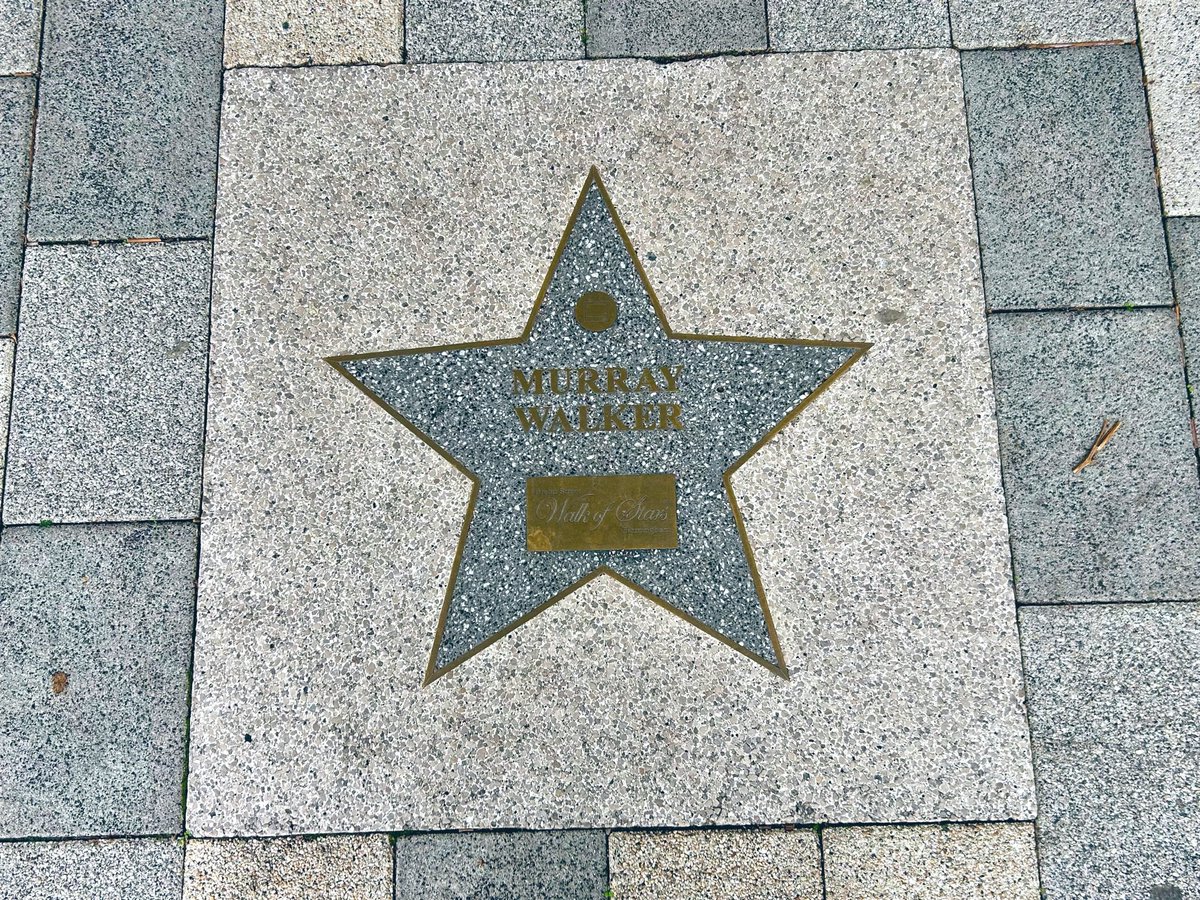 SimonGBrooks's tweet photo. On my way to #BrumTransportFest this morning, I saw the Broad Street star of Birmingham’s own Murray Walker OBE 🤓🎙️🏁 https://t.co/7UUL0zEQR8