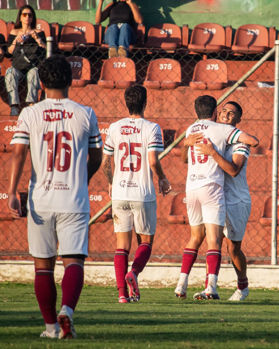 FluminenseFC's tweet photo. 🏆 Campeonato Carioca Sub-20 | 7ª rodada
🏟️ Marcelo Vieira
🇭🇺 Fluminense 5x1 Sampaio Corrêa
⚽️ Vagno, Keven Samuel (2), Murilo Dourado e Gorgulho
#MlksDeXerém #VemQueTem
📸: Leonardo Brasil/FFC https://t.co/X0gwk3fO82