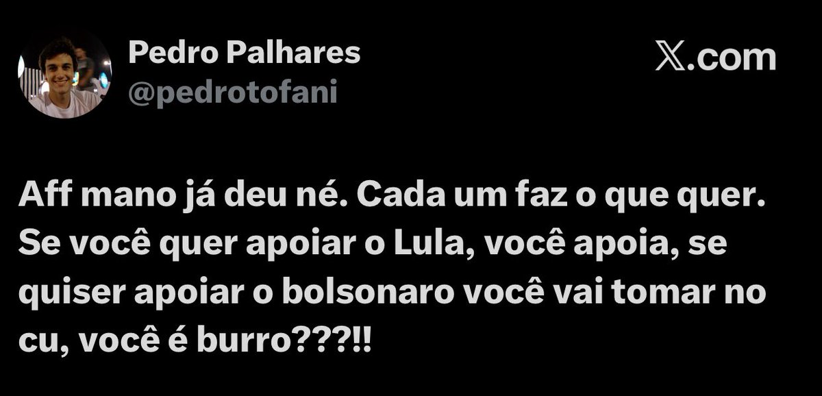 sominhadefesa's tweet photo. e esse sábio tweet de pedro tófani nunca envelhece né https://t.co/kOKxwipeyn