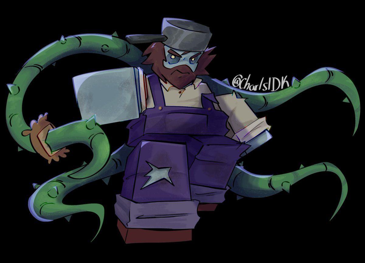 charls_idk's tweet photo. This was one of my first skin concepts, my style was more detailed in those times (also this is a repost) 
#forsaken #rblxforsaken @rblxforsaken https://t.co/wVyEOdbspm
