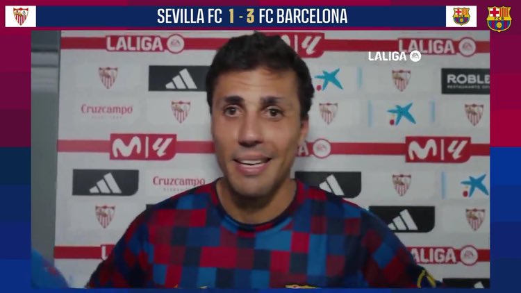 FRBarca_'s tweet photo. 🚨 Rodri : 

« Félicitations à Séville. C'est une équipe incroyable et ils ont joué un excellent match. C'était définitivement le match le plus difficile que nous ayons joué cette saison jusqu'à présent. » https://t.co/NDOtAShFAy