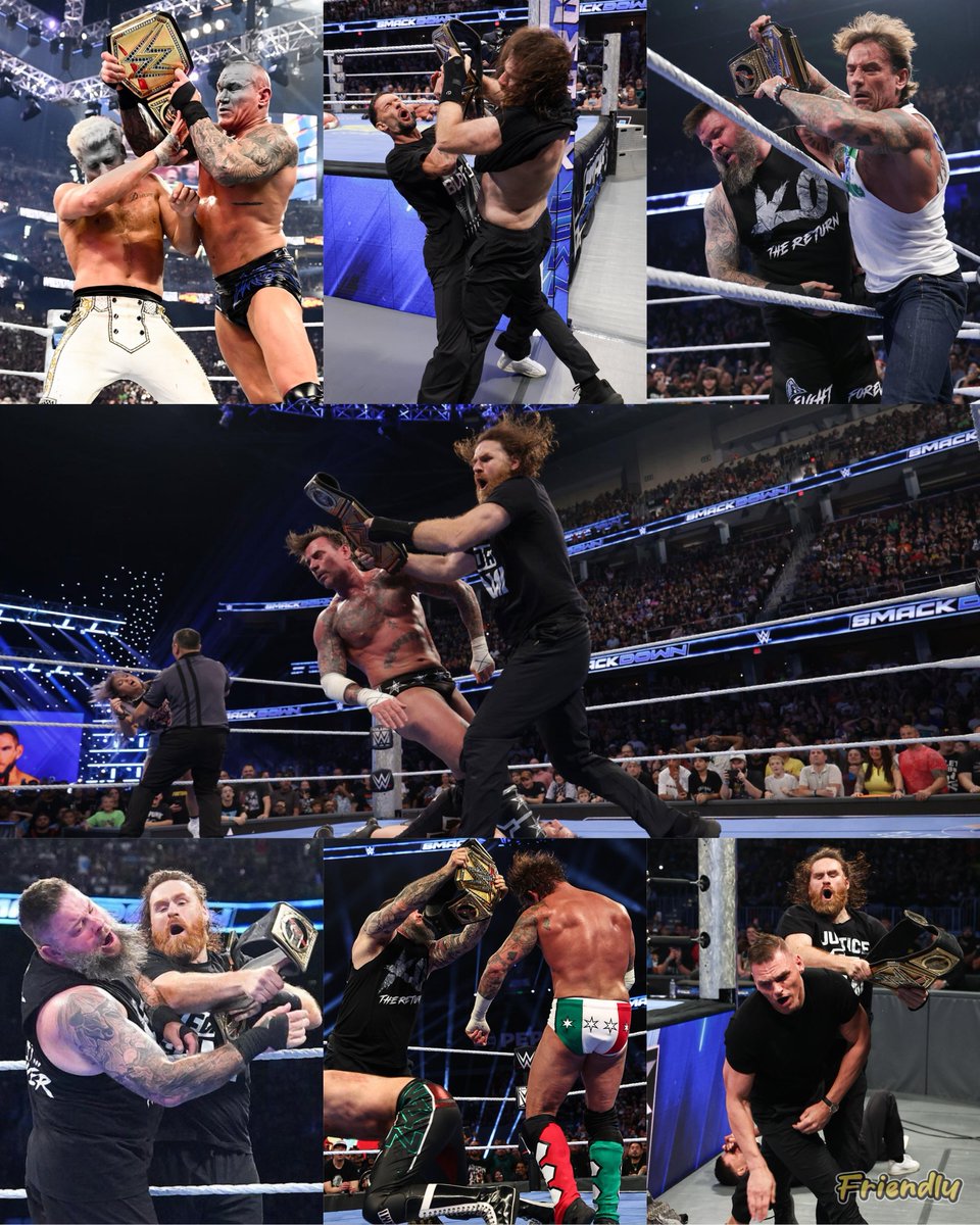 richard93612's tweet photo. ¡BIENVENIDO A LA ERA “TÍTULO AL CRÁNEO”! 😭
Todo comenzó cuando Randy golpeó a Cody con el, y ahora cada combate por el campeonato termina en una descalificación o un pin barato solo para acabar con la lucha. 🤣
HERMANO, ESTO TIENE QUE PARAR EN ALGÚN MOMENTO. 💀🔥 https://t.co/mGryjXxJ7n