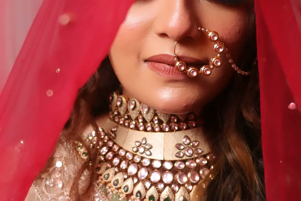 PearlieHaslem's tweet photo. O Rangrez… Bridal makeup, party makeup, Indian makeup, and a stunning transformation. A flawless glam look created by me. https://t.co/90dVOhz3KC