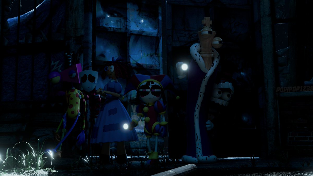 popipop12345678's tweet photo. Today's Adventure...Urban exploration!

#TADC #TheAmazingDigitalCircus #Zooble #Gangle #Ragatha #Pomni #Kinger #Caine #Blender #3d #render https://t.co/2APlgQA1vr