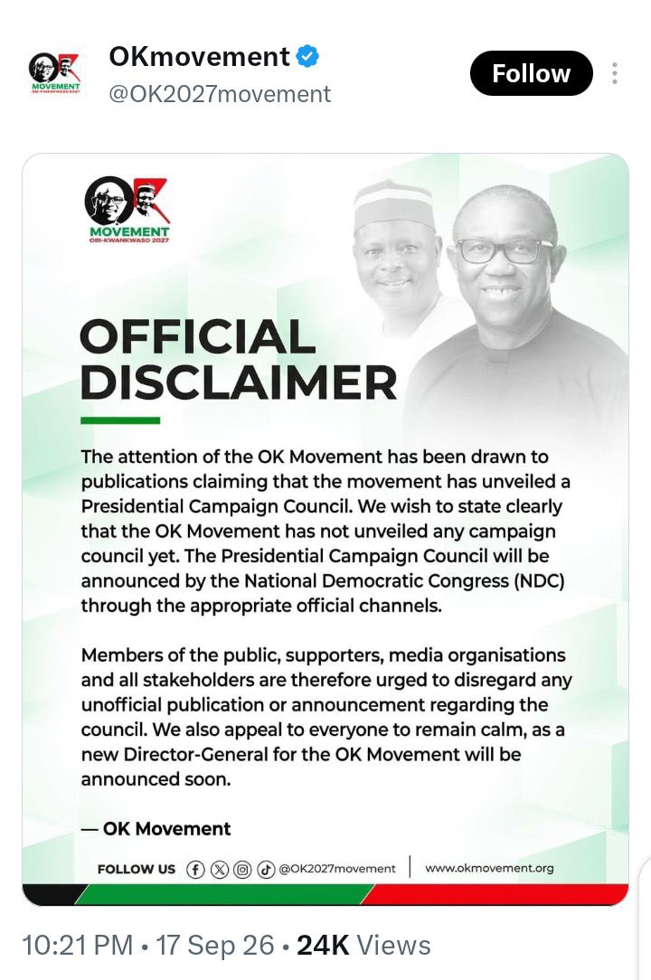 mimmie_marie2's tweet photo. You’re really foolish @TheoAbuAgada 

Did you not see that the OK page debunked this?

You don’t ever hide your hate for the Obidient movement, yet you’re too foolish to resign from a job that requires you to work closely with the movement.

Get lost, man! https://t.co/e4iy0pwb9T