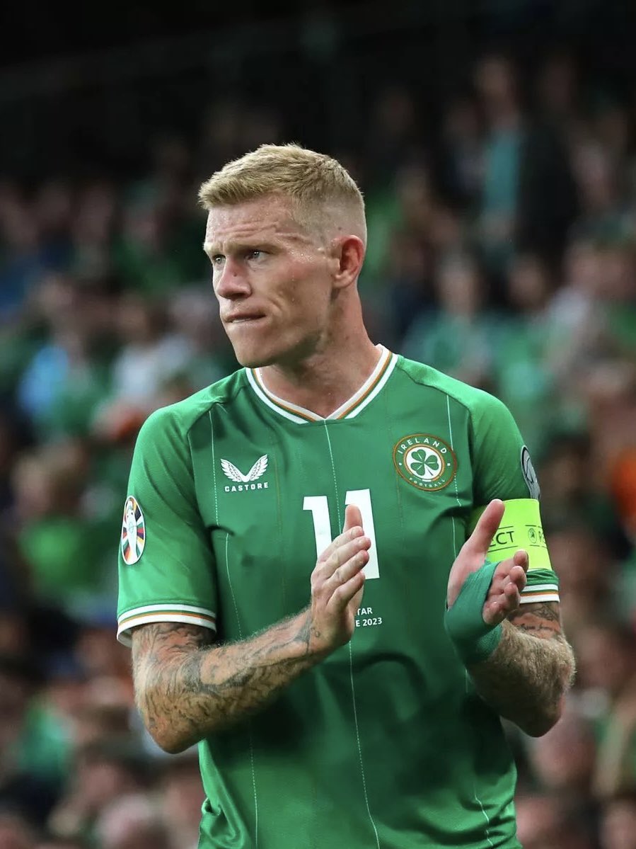 IrishUnity's tweet photo. “Anybody in the Ireland set up that takes part in the game with Israel should hang their head in shame. I loved pulling on the Ireland jersey, it meant everything to me but this is wrong. This isnt politics, this is a simple matter of right and wrong.”

- James McClean https://t.co/1PBwf8FxK8