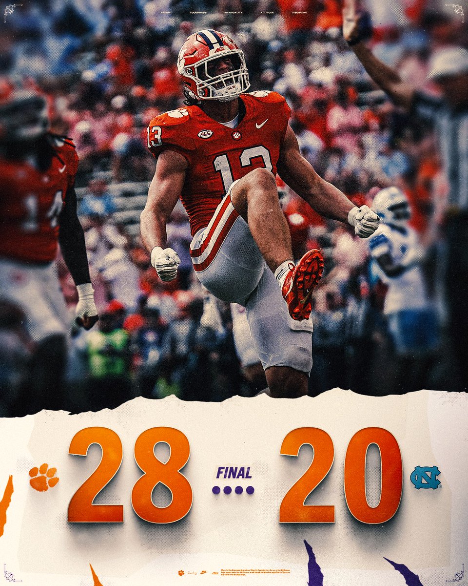 ClemsonFB's tweet photo. DUB IN THE VALLEY 🐅 https://t.co/Ls2blFdMbp