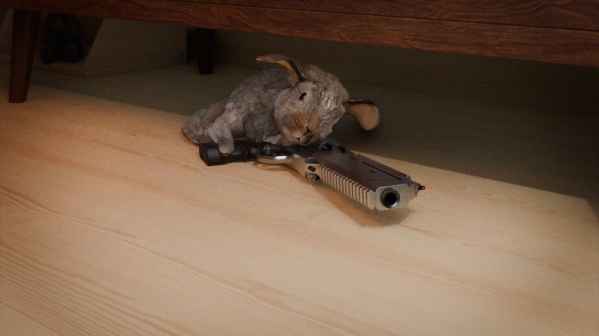 S4metyB's tweet photo. The Little Rabbit and His Big Thing
#3D #Blender #Rabbit #Art https://t.co/6DkSYvFDEG