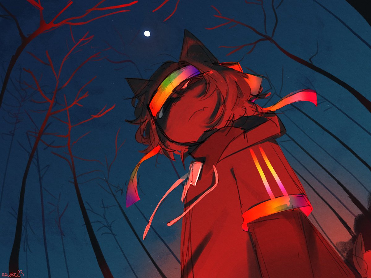 rawrzcc's tweet photo. arson eyes 
see a world 
made of paper

#spokeishere #spokeisherefanart https://t.co/dJsysPaTBz