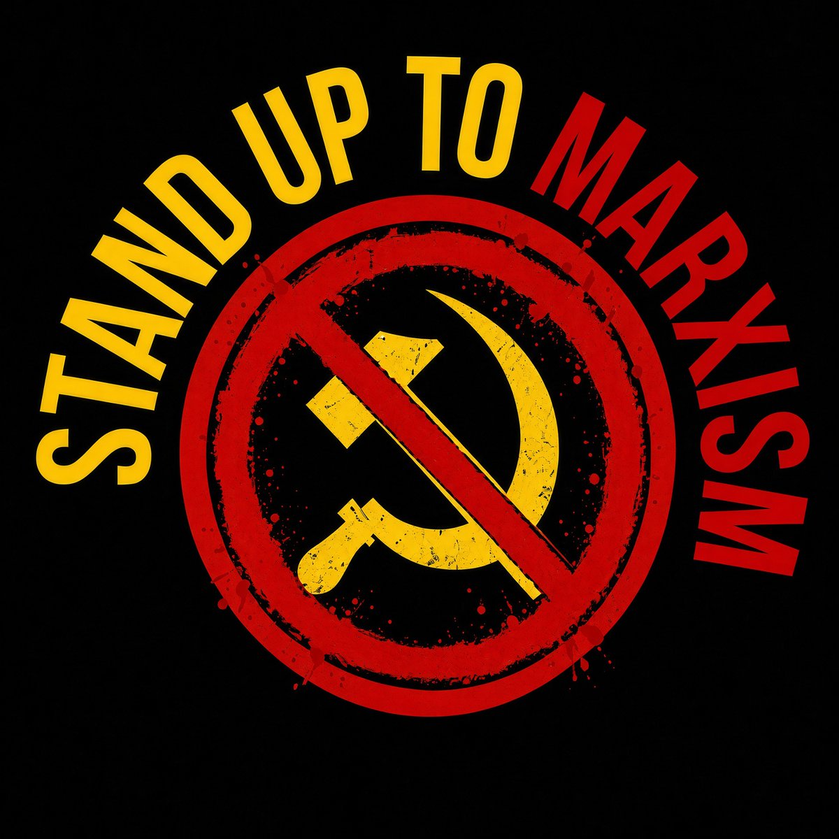 StandUp2Marxism's tweet photo. @IfindWankers New political organisation on the right of politics, you say? 

Stand Up To Marxism is the answer. https://t.co/gEzlkUVja1