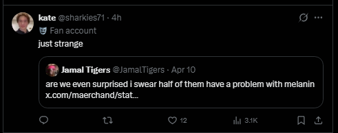 garfieldkartOCE's tweet photo. Calls me racist then proceeds to show a tweet of me calling out racism??? https://t.co/2JDxwxjHq6