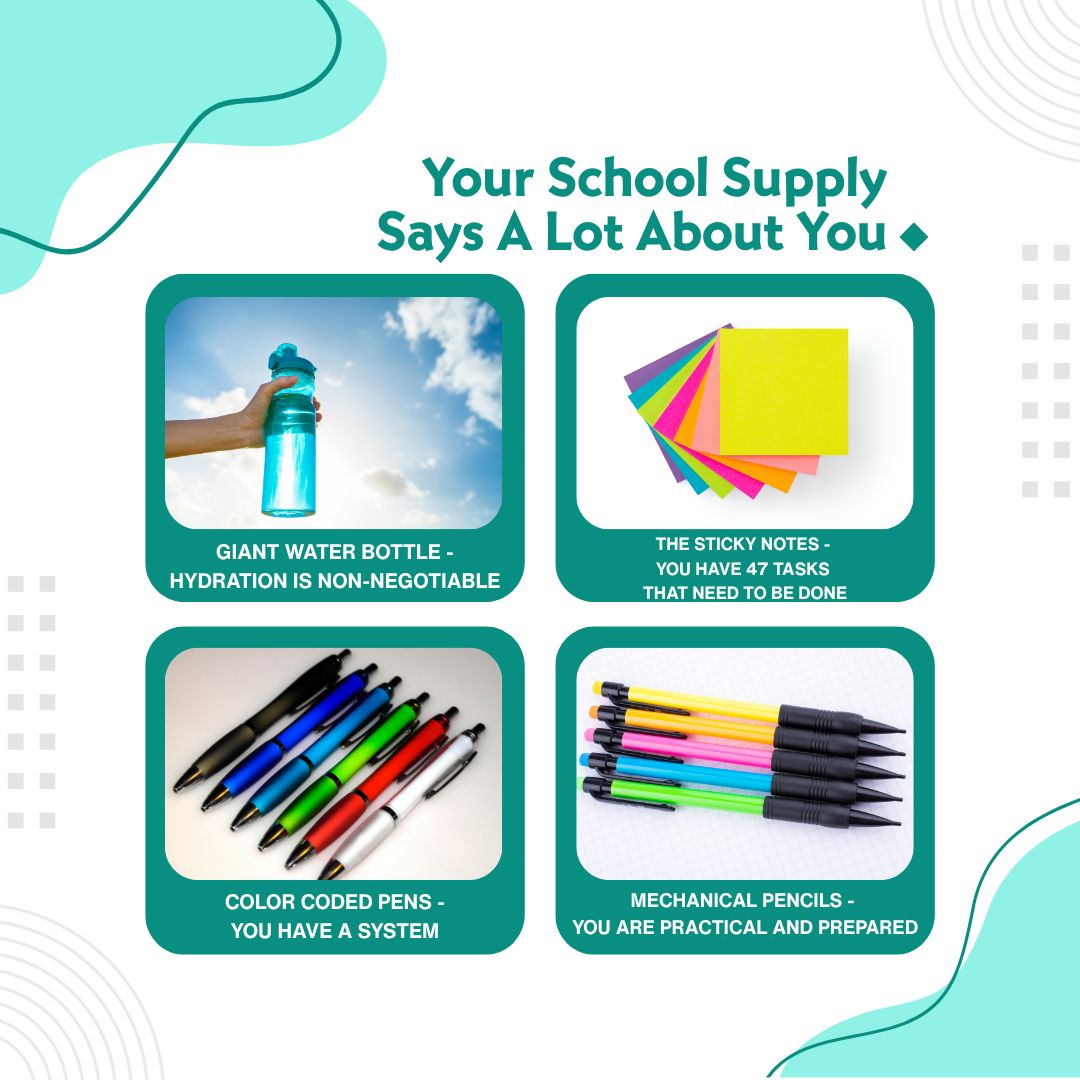 ACSConsultants_'s tweet photo. Let's be honest, you can learn a lot about someone by looking at their desk. ๐ Are you the color-coded planner, the sticky-note collector, or the person who has ONE good pen and absolutely refuses to share it? โ๏ธ๐ #SchoolLife #EducatorHumor https://t.co/5NuH8oYDW1