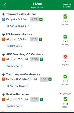 Winolog_DR's tweet photo. Kusursuz kupon 1 golden yattı 😐⚽️

 Den Haag patladı 💣 
Diğerleri de geldi ✅ 

Tek gol eksik kaldı, yine de tablo güçlüydü 📊 
Devam ediyoruz 💪📈 

Bugün hayal satmadık📊💰

Takipte kalın 💪📈  
@Winolog_DR https://t.co/9jHY6Kqpj6