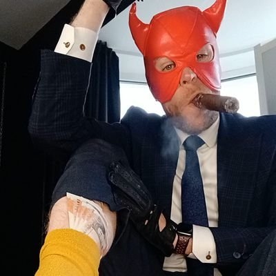 PromoRTpig's tweet photo. As your Leather Master sleeps, you work hard to please him. Let @YourIrishDevil wake up on the holy day and be blessed with your cash 🤑😈 https://t.co/JaPcMefQe2