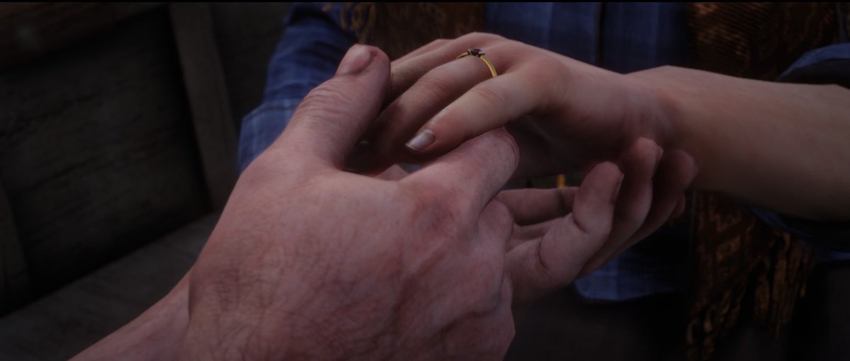 jiIlsmorgan's tweet photo. o meu império romano foi quando o john pediu a abigail em casamento com a aliança que o arthur deu pra mary https://t.co/MNx30V4Nqo