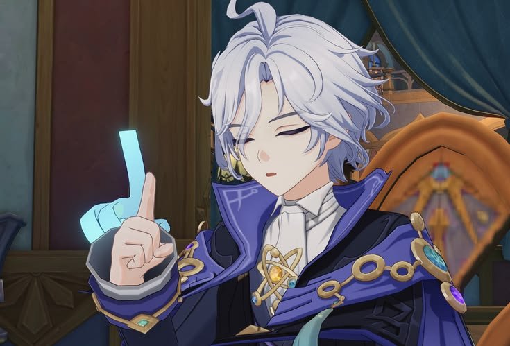 orionstarxs's tweet photo. ㅤ
Oh, oh! El sabe. Aclara un poco la voz.

ㅤㅤ" Aranara son una raza de espíritus del bosque con forma de planta que residen en Vanarana, en el norte de Sumeru, forman parte del folclore local y no suelen ser visibles por zonas áridas como el desierto de esa nación "
ㅤ https://t.co/5aZOK1Tg03
