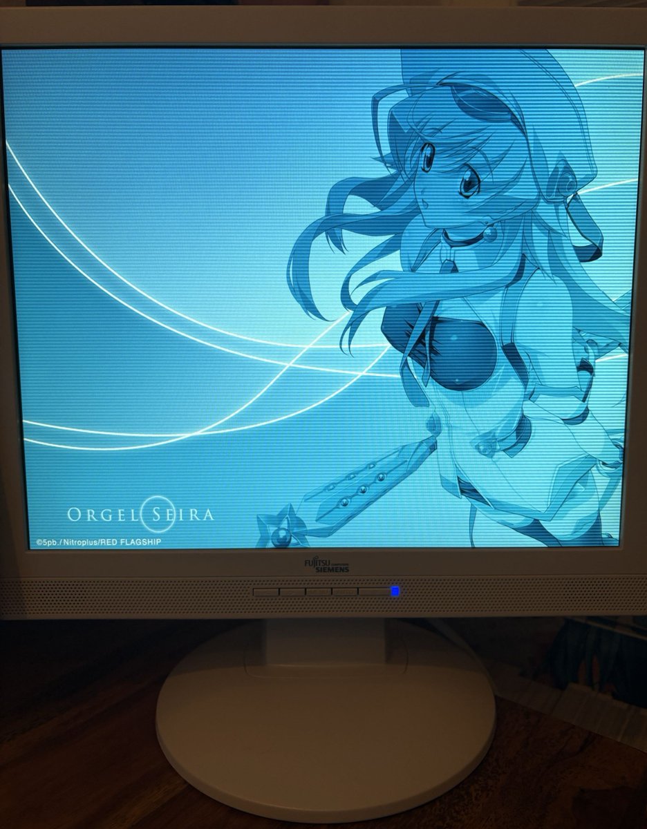 TutturuTheory's tweet photo. The monitor I ordered has arrived. I got it for like 10 bucks https://t.co/7fFV2aTMzP