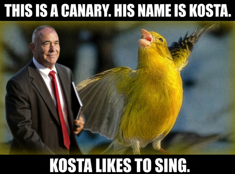 KristiTalmadge's tweet photo. 🔴🎶 CONNECTICUT: When I said we wanted Governor Ned Lamont's former Deputy Budget Director and Director of School Construction Project Grants, Kosta Diamantis, to sing, I had not realized he already had.

We demand a FULL investigation @FBIDirectorKash @FBINewHaven @WHFraudTF