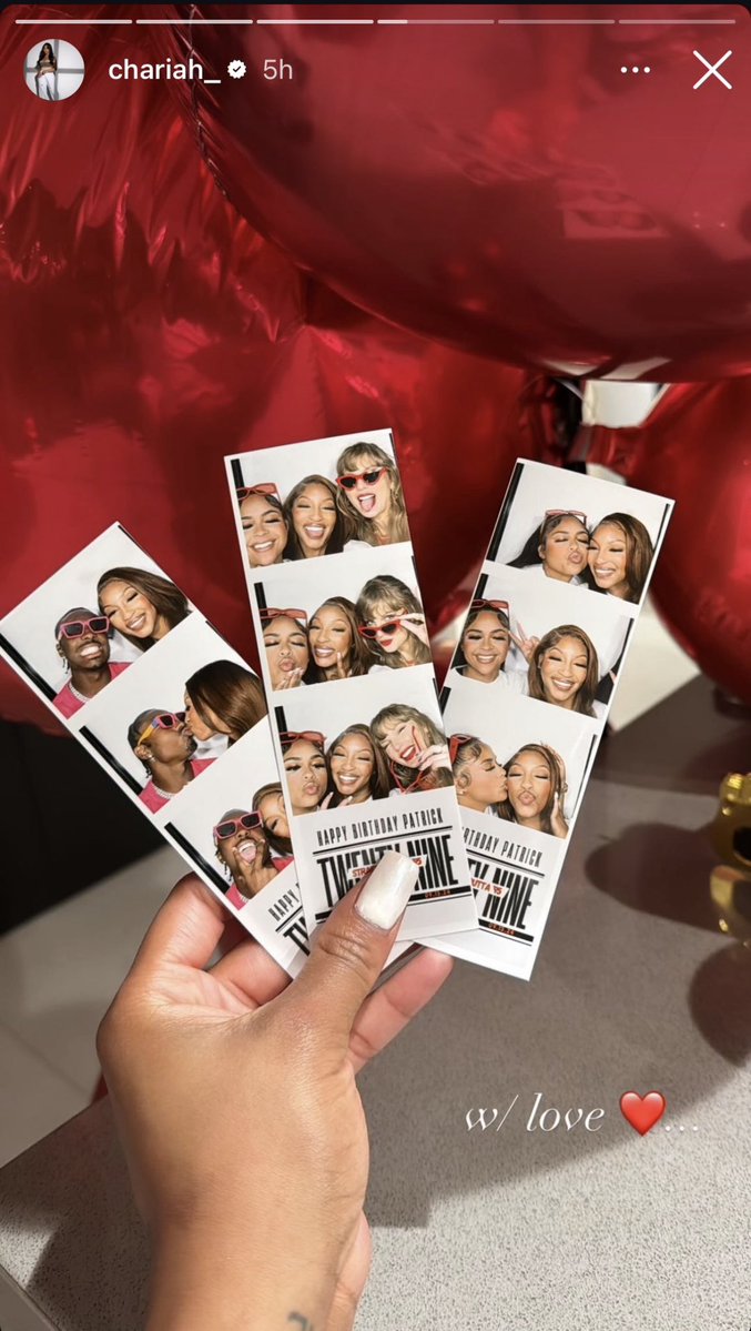 sevencorneliast's tweet photo. the patrick birthday content we deserve 
# wemissyouchariah https://t.co/XEj3Zdtn6B