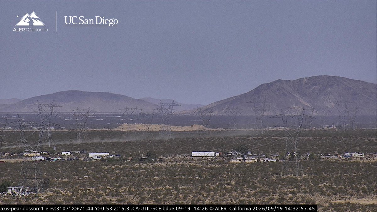 CodeRed001Blue's tweet photo. #LoganFire ⅓ of a mile SW of 235th St E & E Ave S, East of Palmdale, Los Angeles County.
2:27PM The fire is 8-10 acres in light fuels, slow/creeping rate of spread.
2:13PM Resources are on scene of a vegetation fire that is approximately 7 acres. https://t.co/V1xwBmHKvi