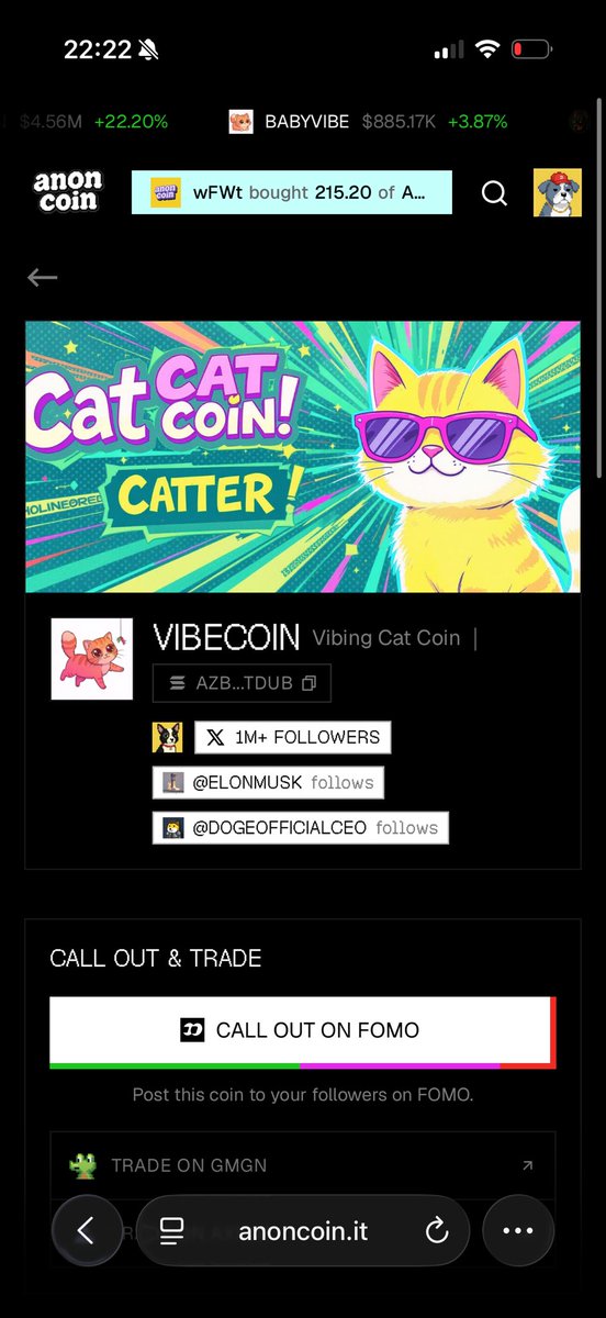 JamsIsVibing's tweet photo. solana:AZbem4s8iLJE5eniDZJ7c8q1ahbfMwWgCA8TxVW2tDUB dev has 1m+ followers and is followed by @elonmusk &amp; @dogeofficialceo https://t.co/83yTkYdXsw