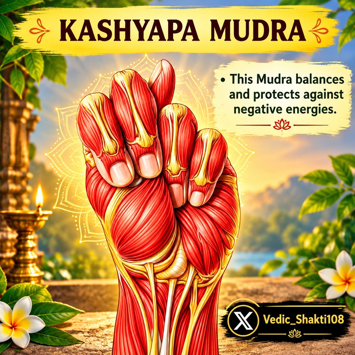 Vedic_Shakti108's tweet photo. Kashyapa Mudra https://t.co/0ChjyhVK5i