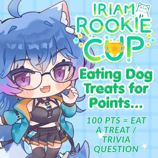 KyziCyanfluff's tweet photo. FIRST BATSU happening soon! Give me 100 points, and I will either flip a coin to eat a dog treat (yum) or try my best to answer an animal trivia question! If I get it right, no treat for me! If I get it wrong, I eat a dog treat yet again (yum)...

Come join me on #IRIAM ! 🐕 https://t.co/N2qnCgUHE3
