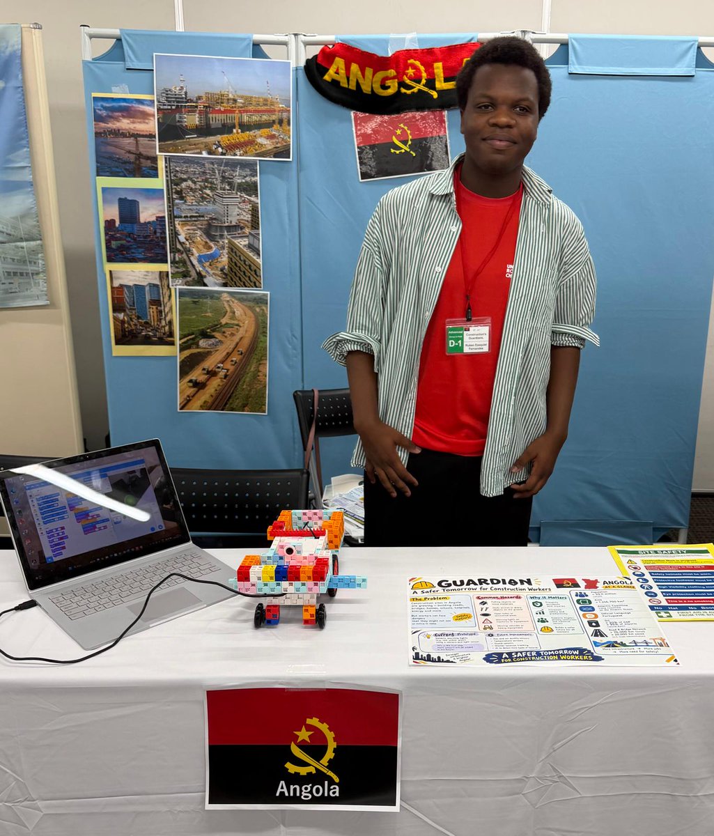 AngolaEmbassyJP's tweet photo. A embaixadora de Angola no Japão, Teodolinda Rosa Rodrigues Coelho, destacou hoje a importância da educação para o cumprimento dos Objectivos de Desenvolvimento Sustentável (ODS) da Agenda 2030 das Nações Unidas devido ao seu impacto no desenvolvimento da sociedade.
A diplomata discursou este sábado na qualidade de convidada de honra nas Finais Mundiais do Desafio Universal de Robótica, realizadas na cidade de Osaka, Japão.
A embaixadora reafirmou o compromisso do Estado angolano com a Agenda 2030 das Nações Unidas que estabelece o ensino das tecnologias como um dos pilares indispensáveis à promoção do desenvolvimento do país em todos os sectores em consonância com o seu Plano Estratégico 2050.
Este ano, o evento ganha particular destaque por ocorrer numa altura em que Angola e o Japão celebram, neste mês, 50 anos desde o estabelecimento das relações diplomáticas, marcadas por laços de amizade e solidariedade entre os dois países.
Na edição deste ano, destaque para a participação de Ruben Ezequiel Fernandes, angolano de 16 anos, que idealizou um robot capaz de detectar e assinalar, através de uma luz vermelha, falhas na arrumação.