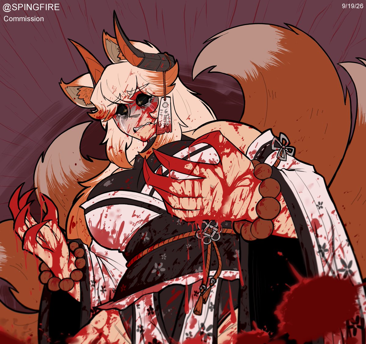 RealSPINGFIRE's tweet photo. 🎨 Bloody Fox https://t.co/QVmuGsZy8J