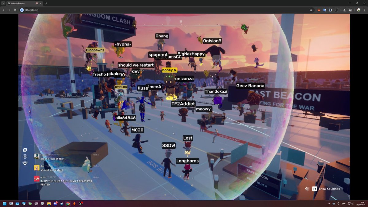OneMor333's tweet photo. I've decided to give @OtherGamesXYZ a try again after a long leave. The events were top notch, the community is fire as always
@honeybd @dinopawnz @dippylvs https://t.co/73t8n7bn8K