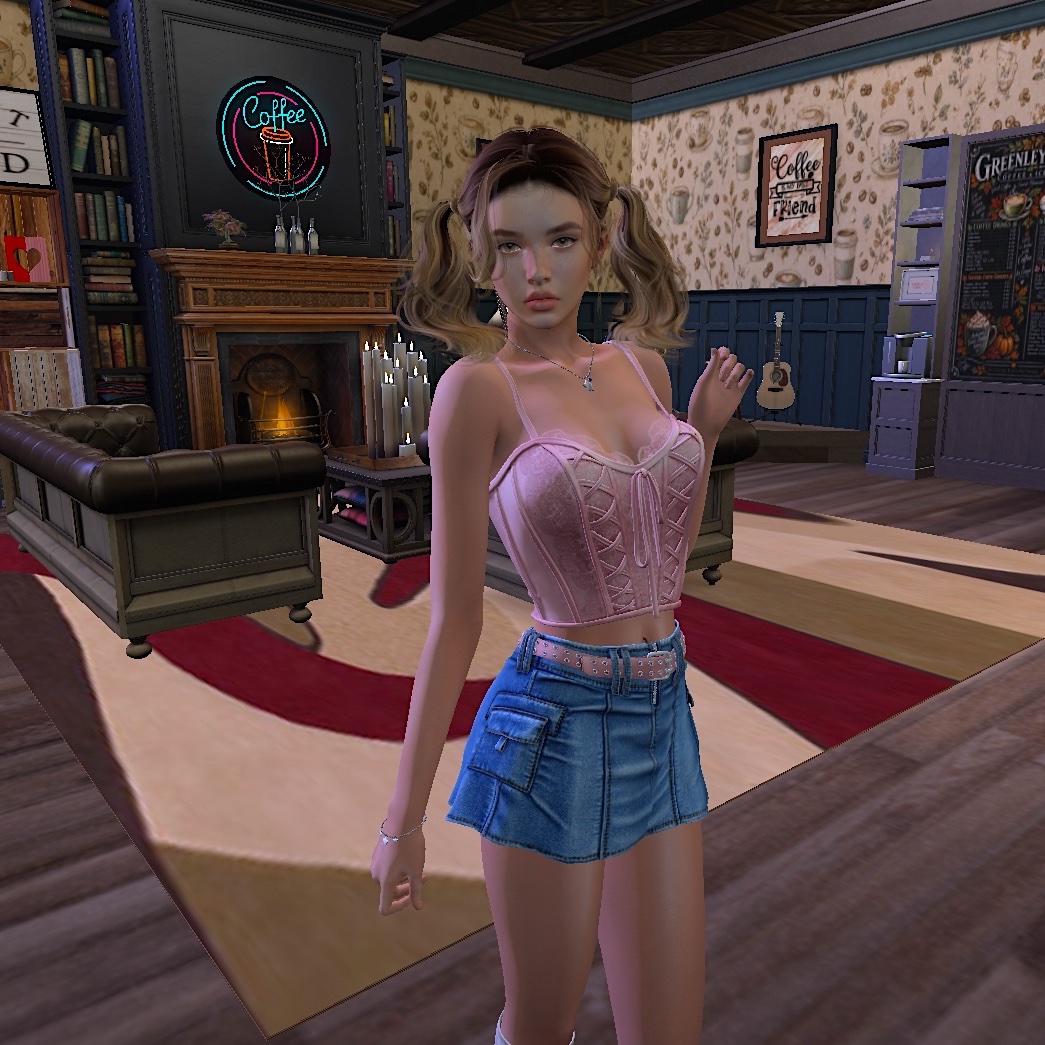GreenleyBriar's tweet photo. Looking for a cozy, intimate spot to enjoy jazz, a cup of coffee and a warm ambience? Check out Greenley Briar Coffee Co. in Dornoch. Plenty of seating to sit, meet up with a friend and enjoy the atmosphere. Now open, 24/7! #SecondLife SLURL https://t.co/NkGIA9m6yZ https://t.co/MCcGLd6qMq