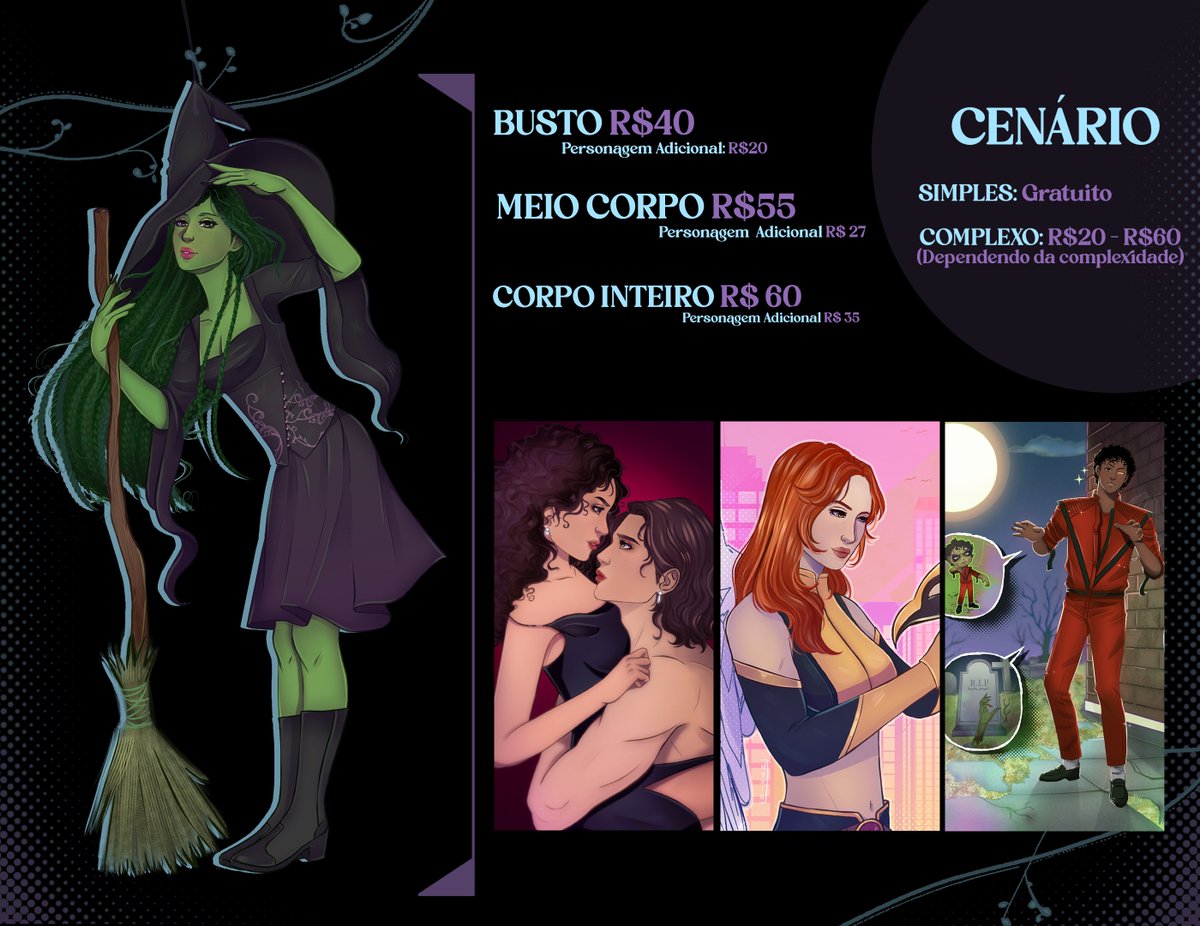nyxia_art's tweet photo. COMISSÕES ABERTAS! ✨
Caso haja mais dúvidas, entre em contato comigo através da minha DM ou em qualquer rede social no meu carrd: https://t.co/JFYrtoQg6G
#comissões #commission #bookstans https://t.co/UWODJwgxk6