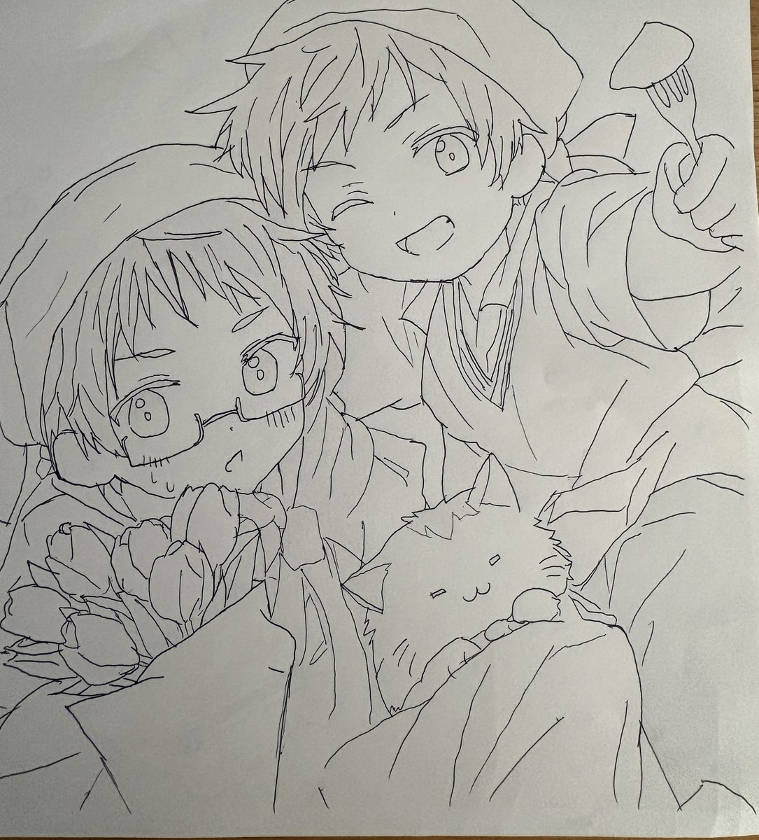 Lily010786's tweet photo. 推しの富山さんと大阪さんでも(？) https://t.co/Ep8E9Jcbkv