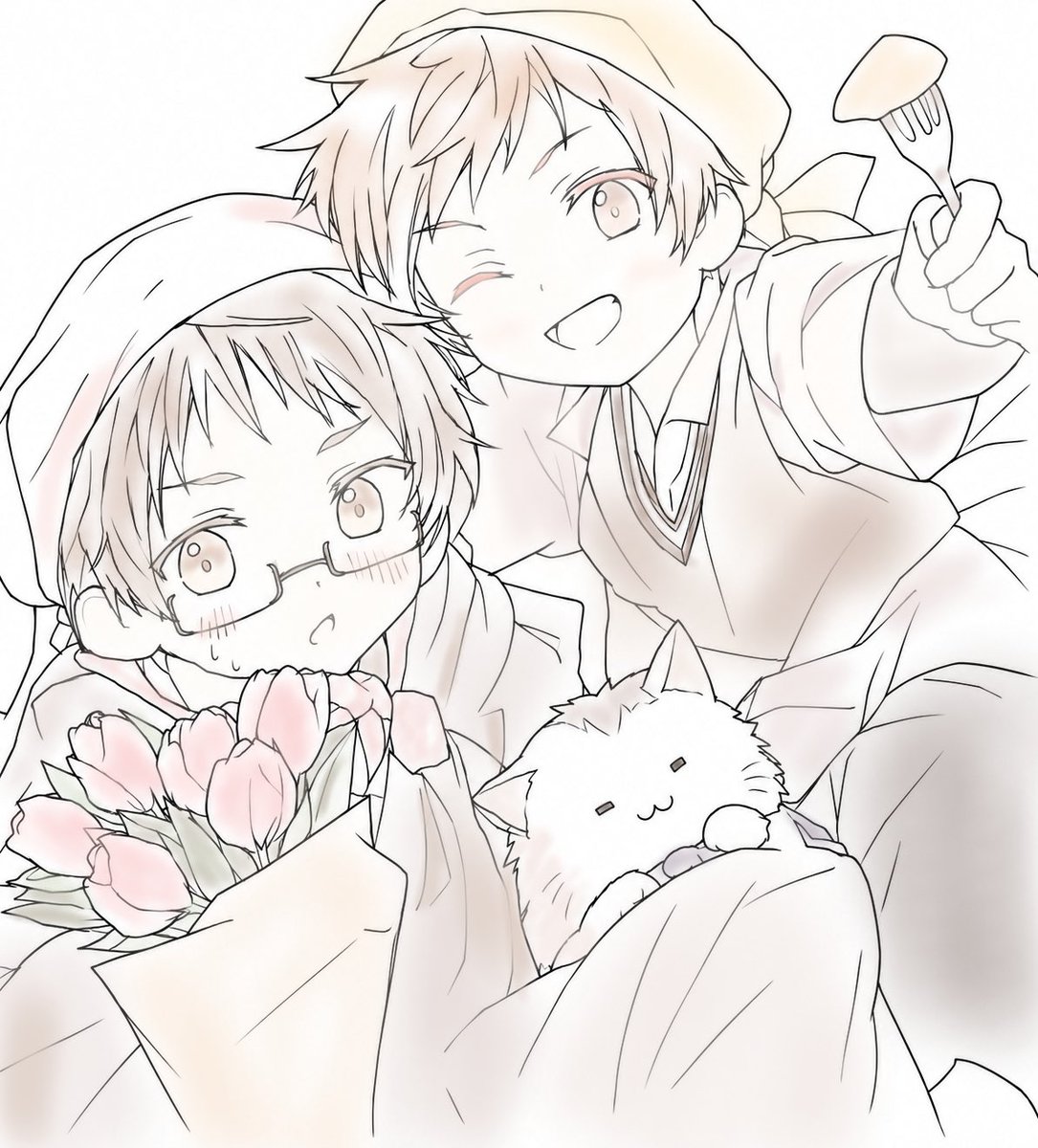 Lily010786's tweet photo. 推しの富山さんと大阪さんでも(？) https://t.co/Ep8E9Jcbkv
