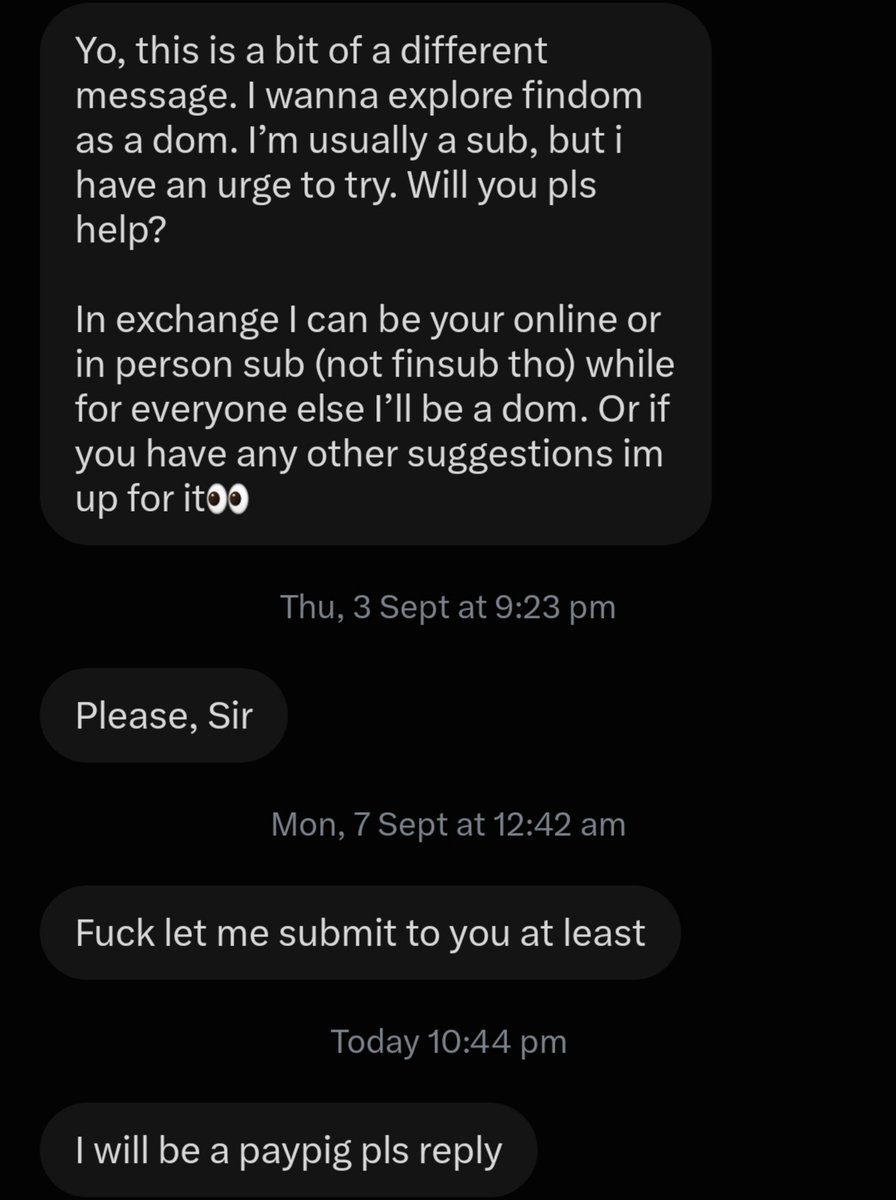 control_twink's tweet photo. Do you think they know what they are when they send the first message? Or does the act of being ignored reveal it to them? 😈 https://t.co/NA6EFWvQJf