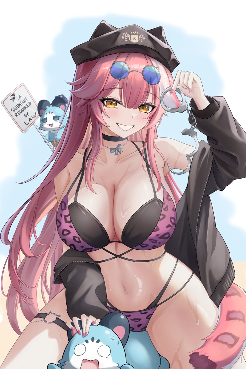 AlmonxTea's tweet photo. You're Under Arrest ! ! 🩷
#RaorArt https://t.co/UPoVZPRkmF