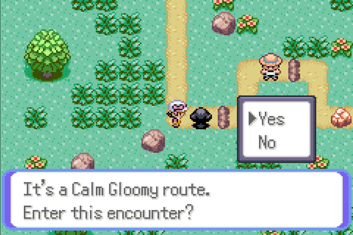 MoemonProject's tweet photo. Hello Twitter!

We have another game for you - Moemon Emerald Rogue!
A spriteswap for Emerald Rogue EX, a GBA hack that turns Emerald into a roguelike run-based adventure!

Includes:
- Gen 1-9 Moemon with Regionals, megas, GMAX and Tera
- Randomly generated routes and gyms every run
- Persistent hub town you upgrade
- Difficulty and rule toggles to tune each run
- Boosted shiny rate 
- National Dex viewer
- Unlockable trainers, items and post-game content
-Much more!