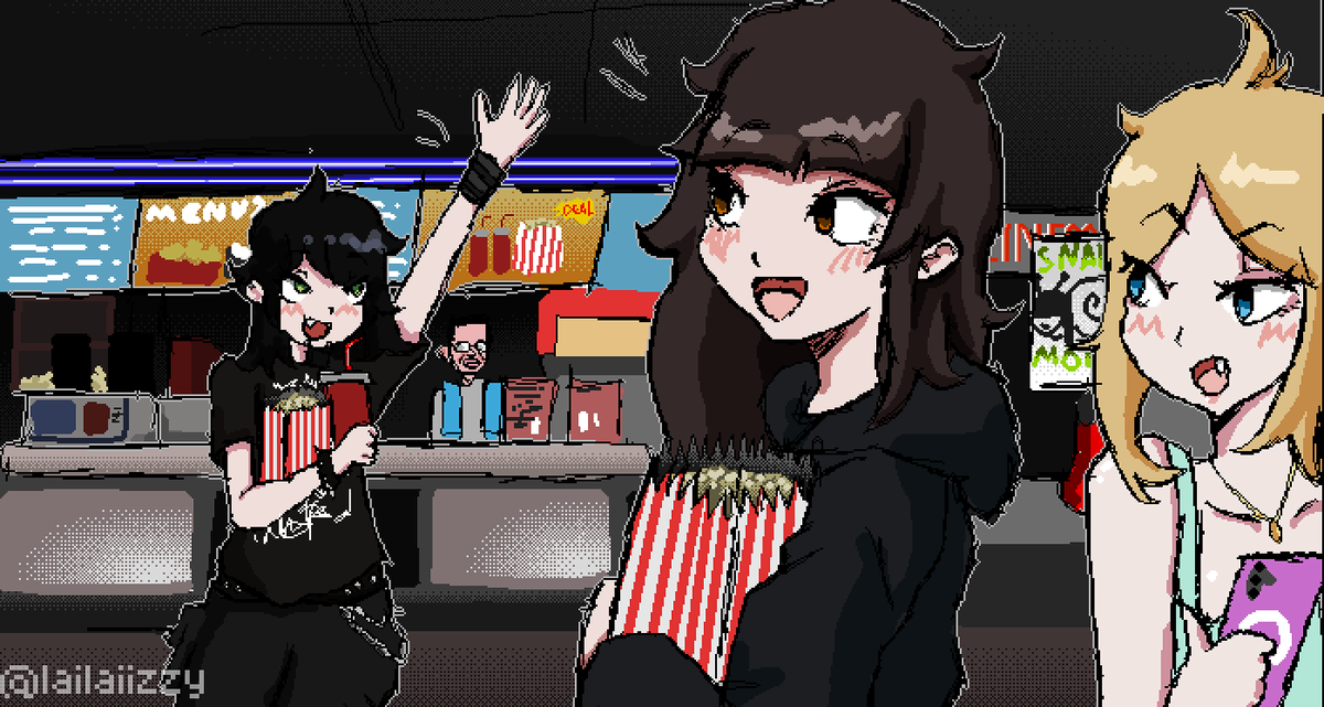lailaiizzy's tweet photo. cinema night with boymoder puppygirl and gigapassoid #boymoder #tttt https://t.co/Djo9tQ06IY