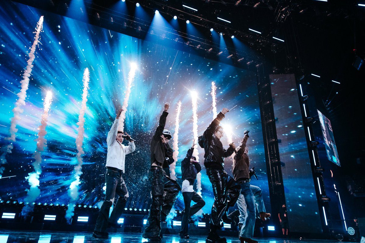 iHeartRadio's tweet photo. Forever obsessed with #BTS! ❤️

Stream night two of the #iHeartFestival2026 TONIGHT on @DisneyPlus or @hulu! https://t.co/6dXeM5c5I0