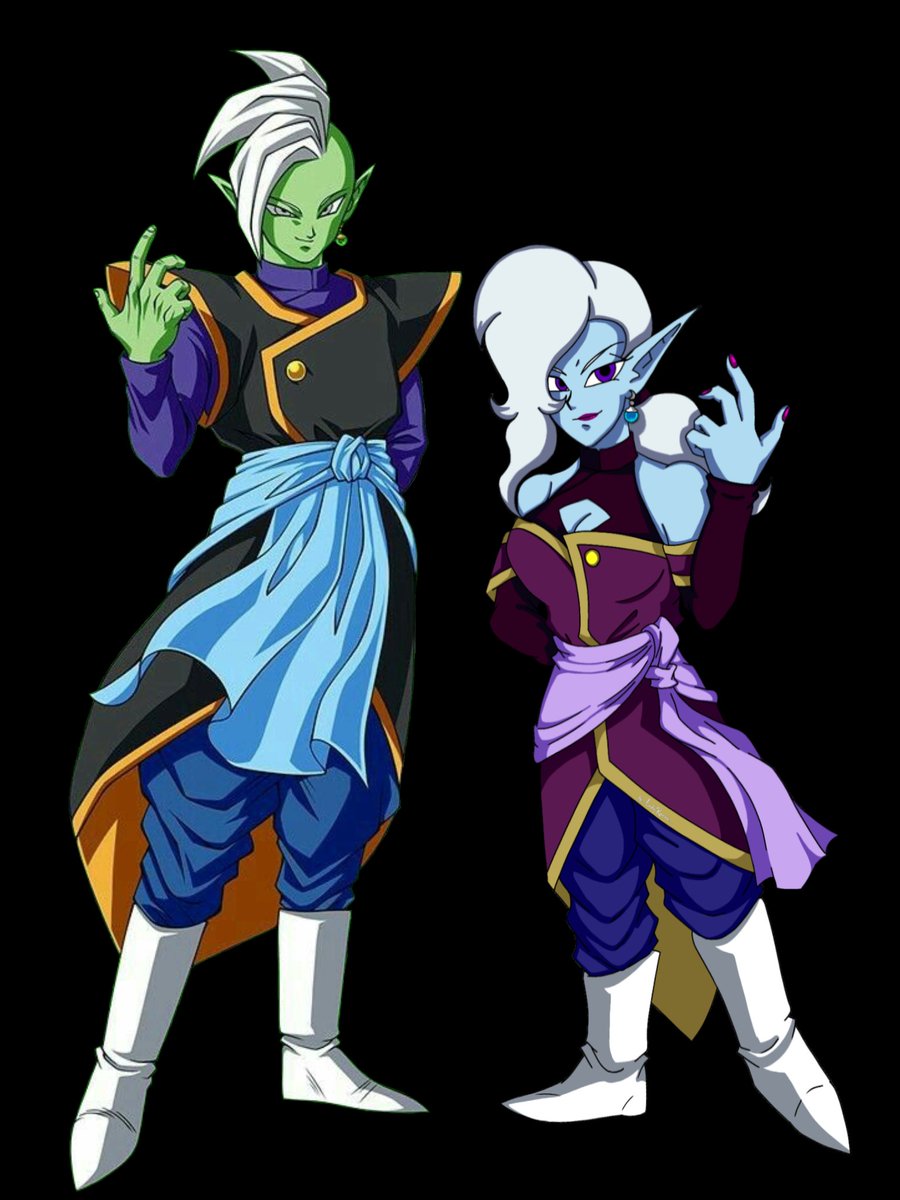 Shooting_StarZi's tweet photo. Just as a promised, here is Chi-Chi Black and her counterpart Kurai! I decided last minute to redesign Chi-Chi due to liking her first design better so her height diff with Goku Black will be outdated, but regardless, here they are! #Zamasu #GokuBlack #dbs #dbz #dragonball #dboc https://t.co/SuFAlR0AZI